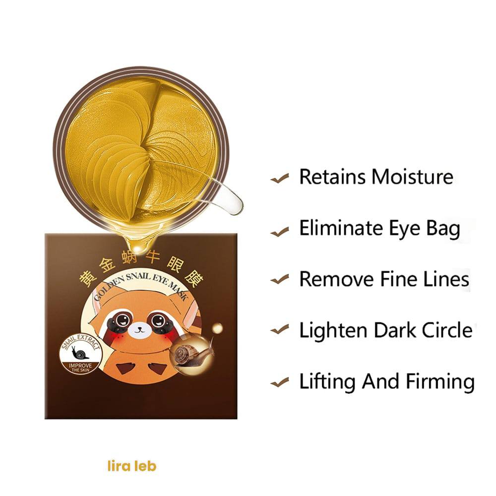 Collagen pink Korean Under Eye Patch Vitamin E