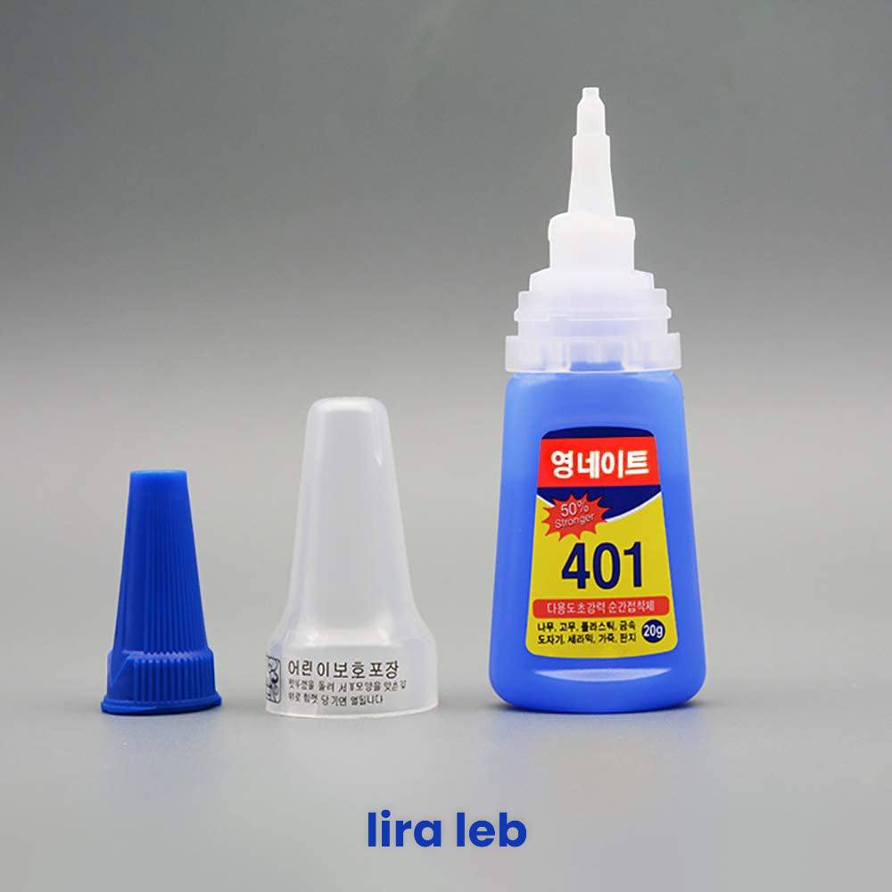Super Glue Dries Instantly 401 Strong Instant Adhesive Bond Clear