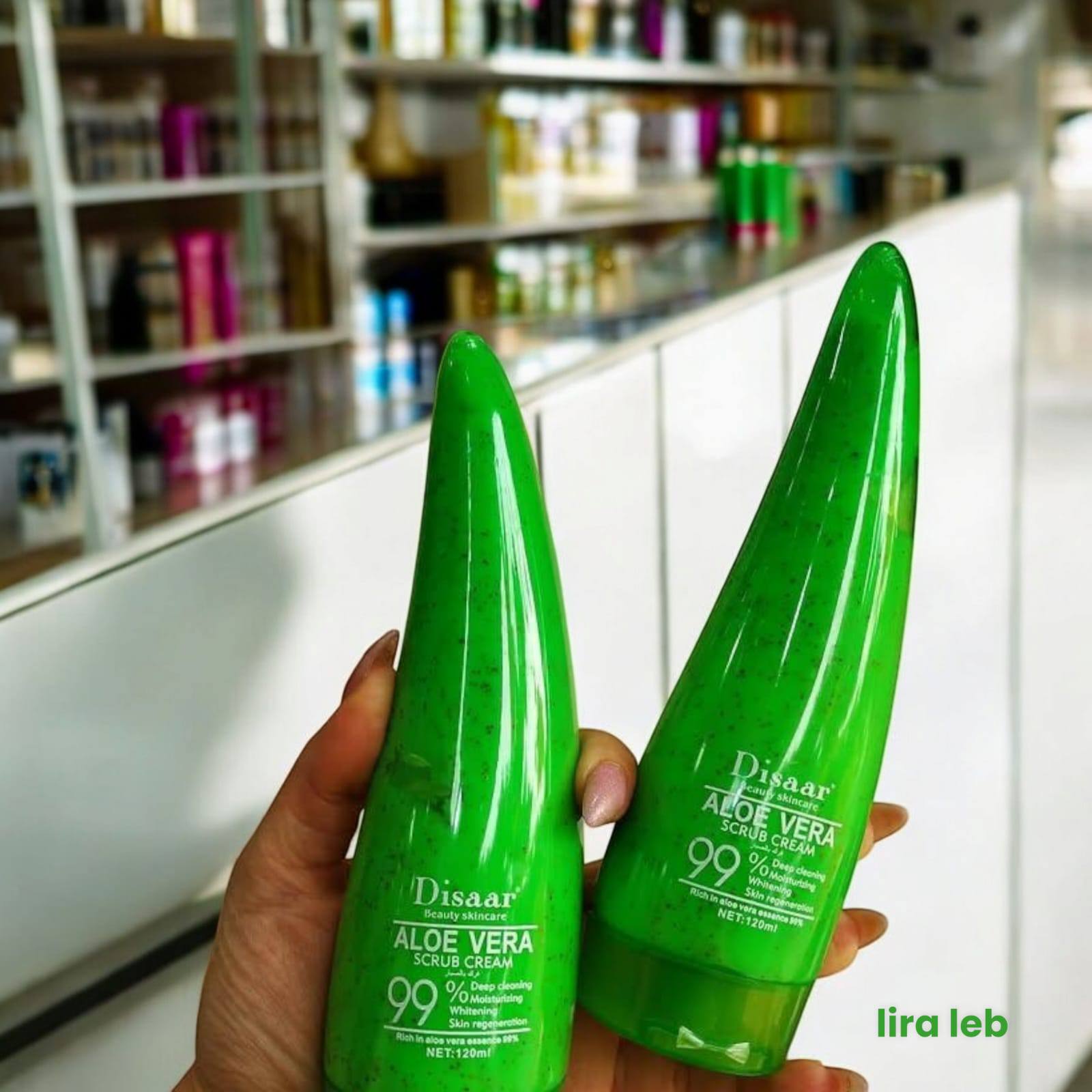 DISAAR ALOEVERA SCRUB GEL ﻿