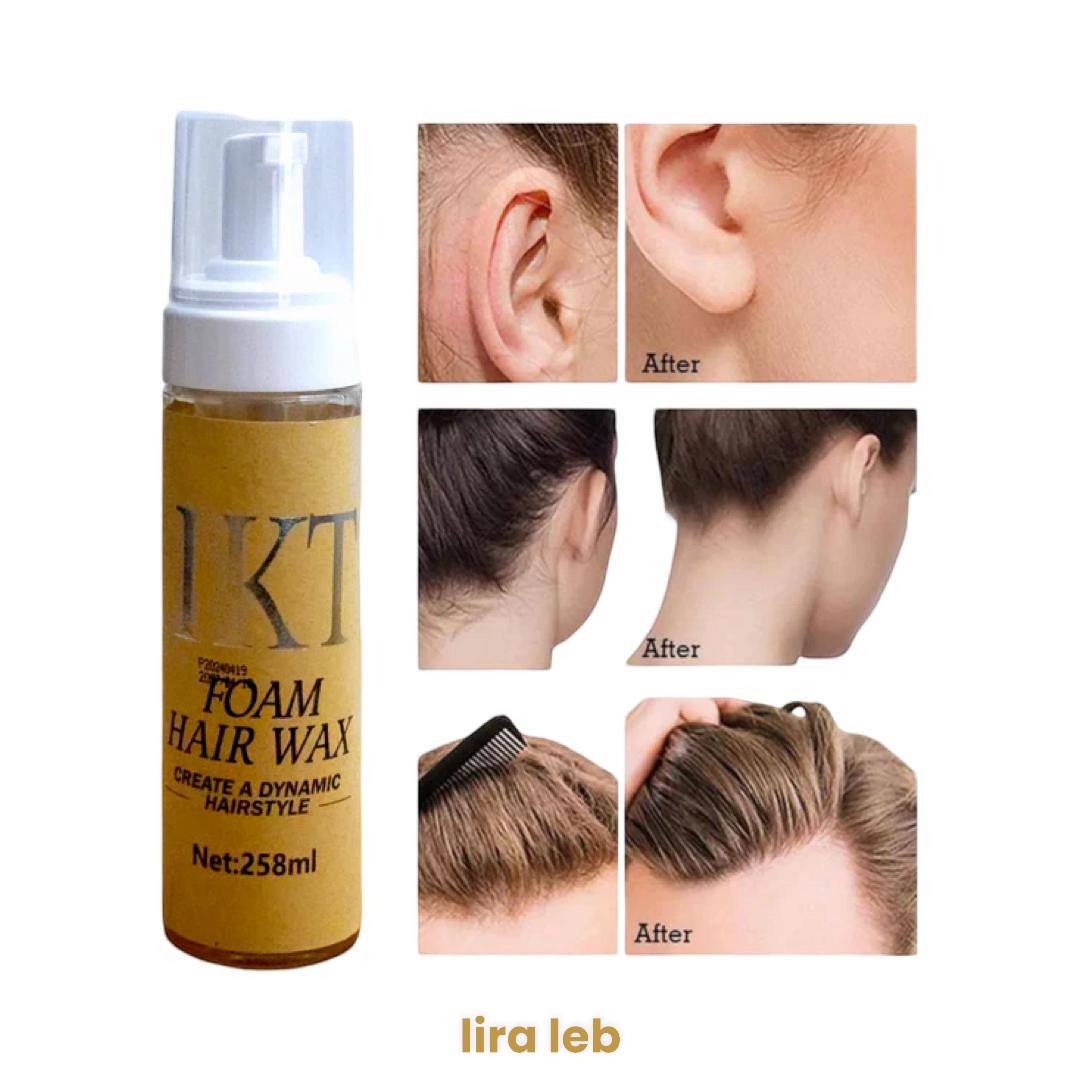 IKT Foam Hair Wax Edge Control Dynamic Hairstyle 258ml﻿