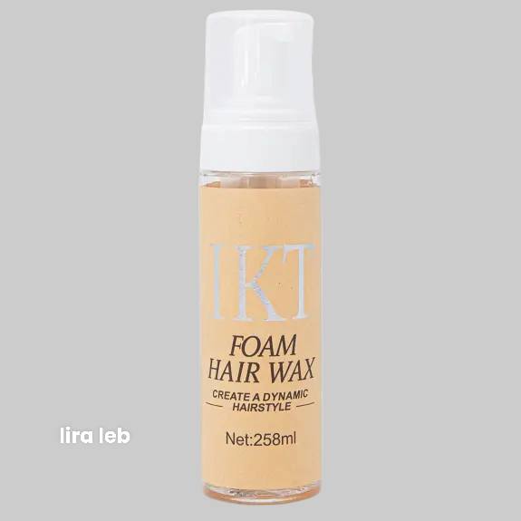 IKT Foam Hair Wax Edge Control Dynamic Hairstyle 258ml﻿