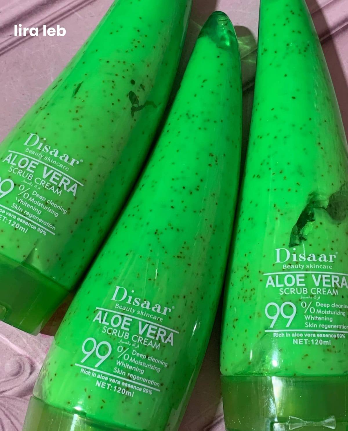 DISAAR ALOEVERA SCRUB GEL ﻿