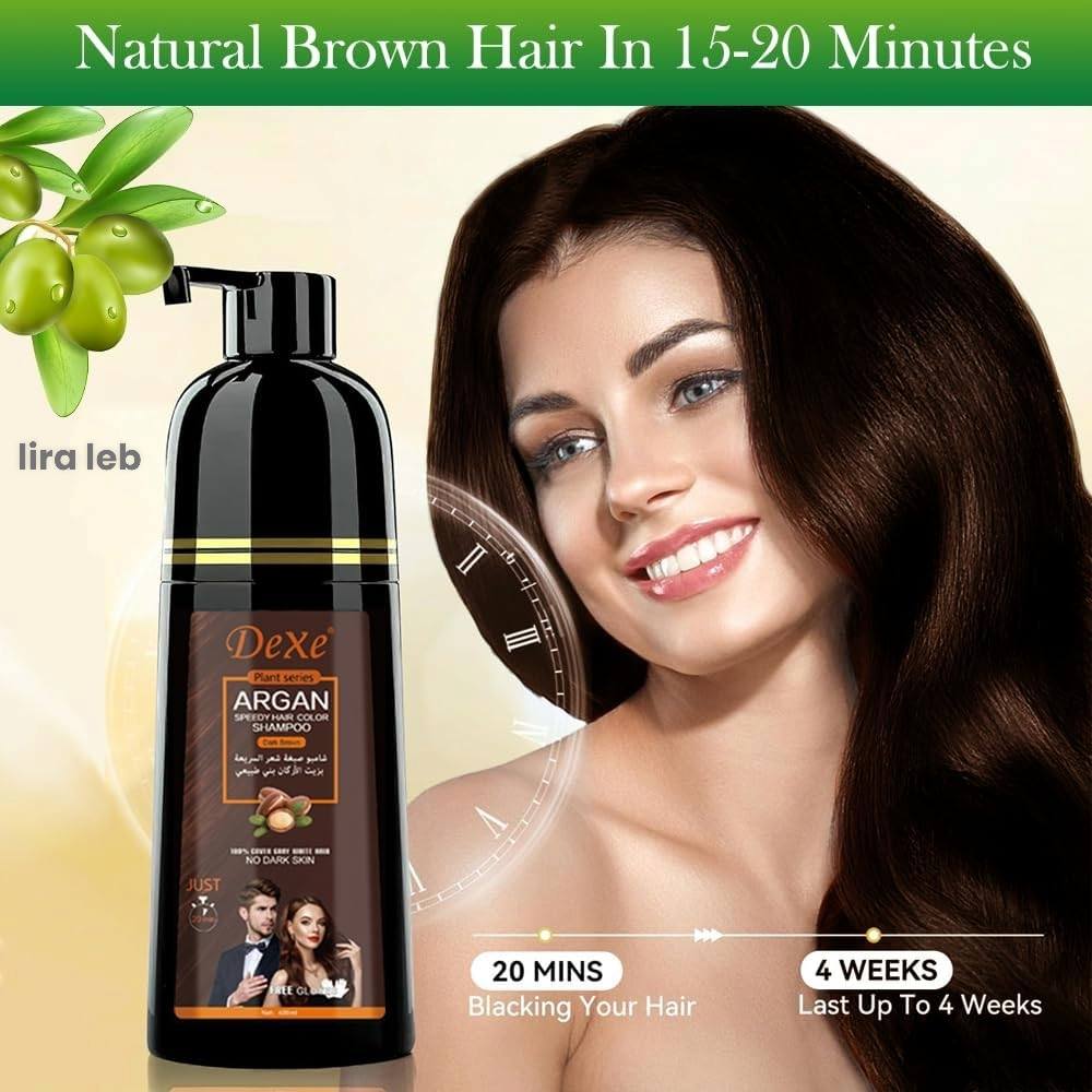 DEXE ARGAN SPEEDY HAIR COLOR SHAMPOO