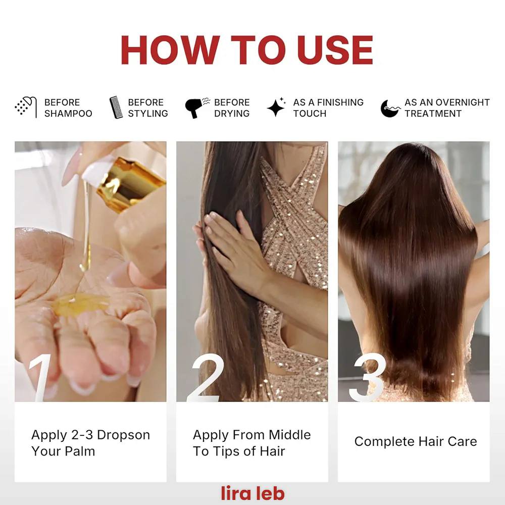 Karseell Moroccan Argan Oil for Hair Healing