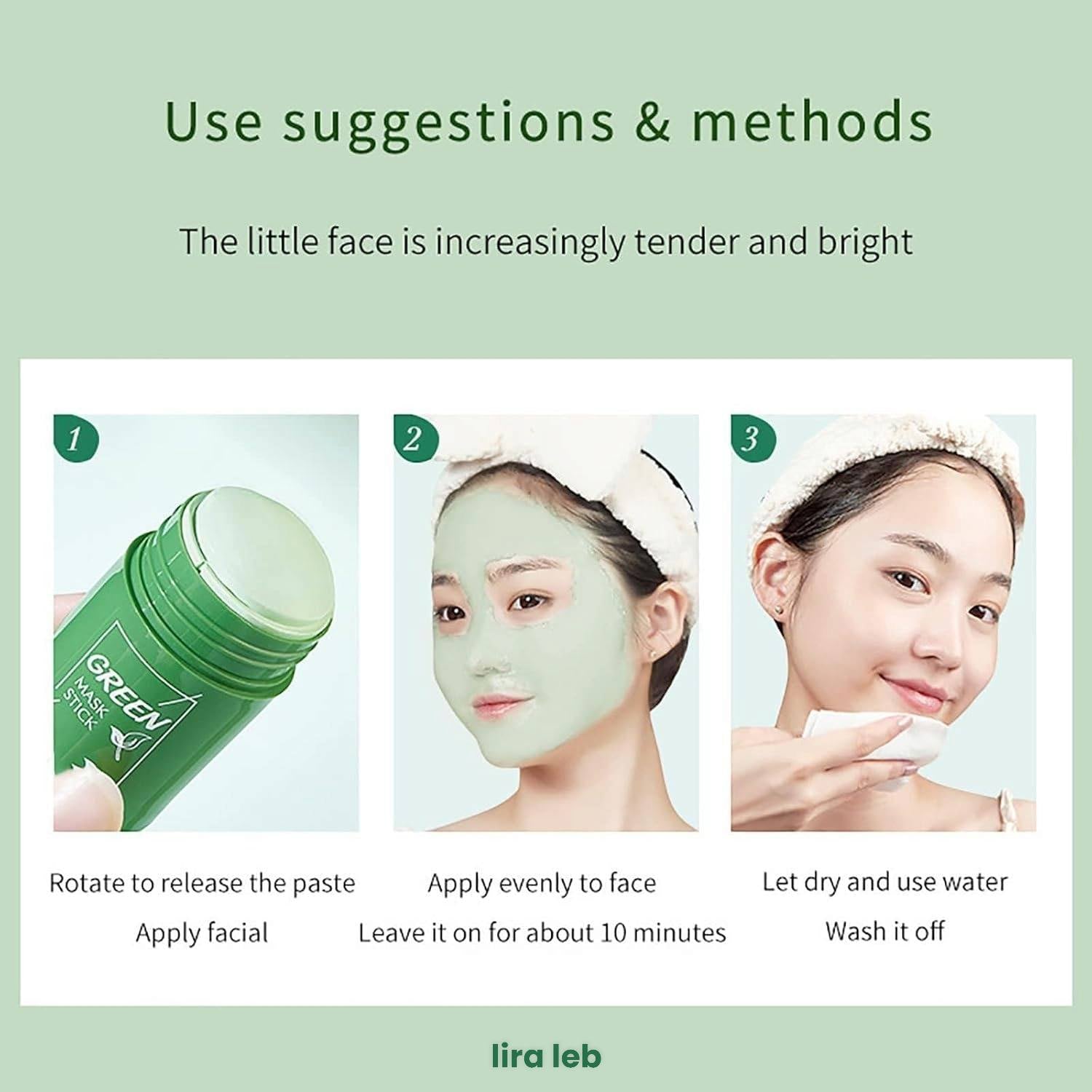 Cleansing Stick Green Tea Mask Stick
