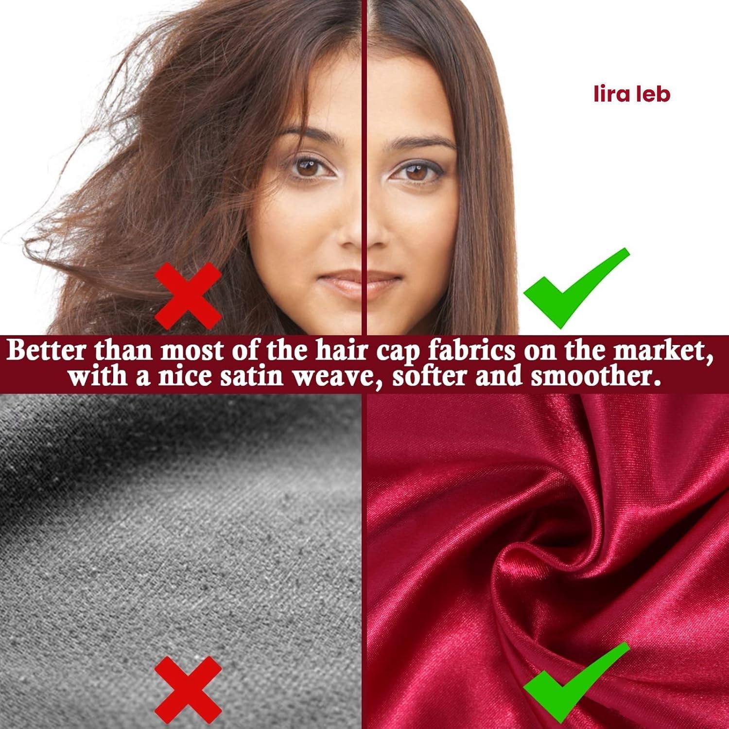 Satin Bonnet Silk Bonnet
