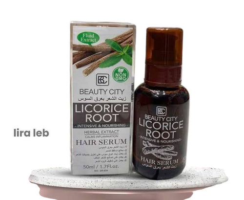 BEAUTY CITY LICORICE ROOT INTENSIVE NOURISHING HAIR SERUM