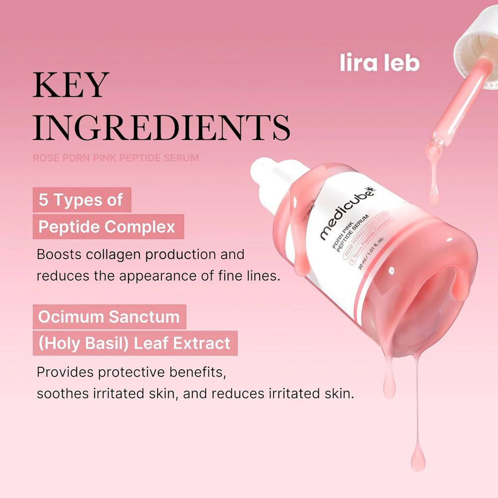 Medicube Pink Serum Niacinamide Hydrating And Moisturizing
