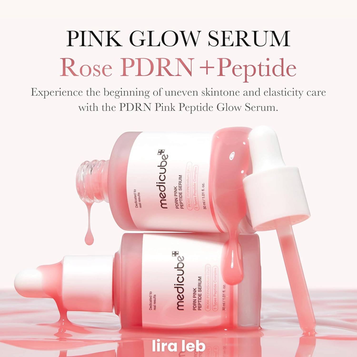 Medicube Pink Serum Niacinamide Hydrating And Moisturizing