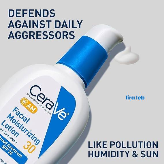 CeraVe Moisturizing SPF30 Facial Lotion