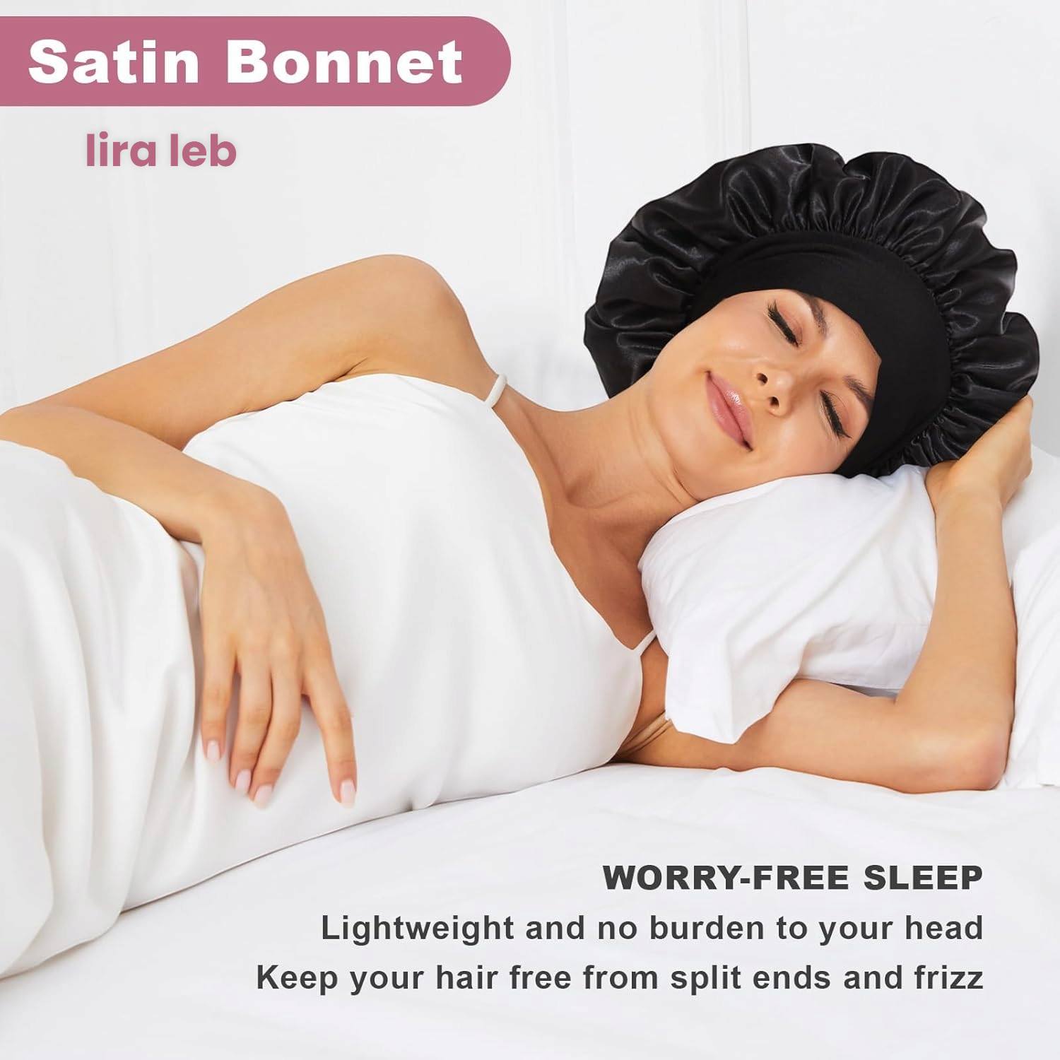 Satin Bonnet Silk Bonnet