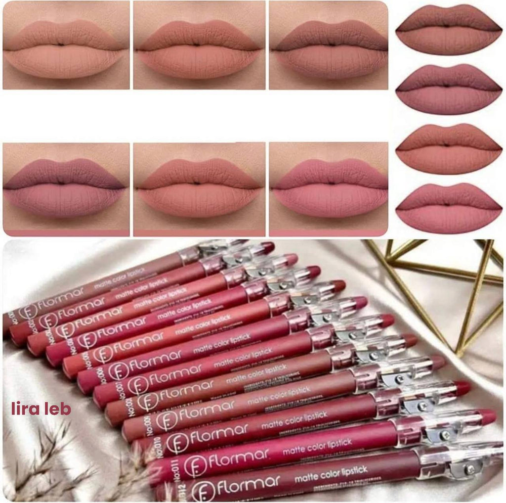 Flormar Waterproof Matte Color Lipsticks
