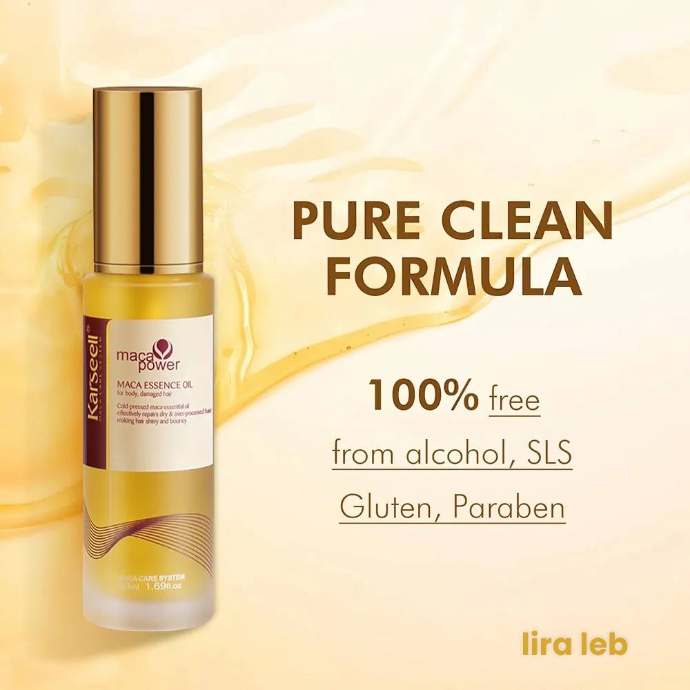 Karseell Moroccan Argan Oil for Hair Healing
