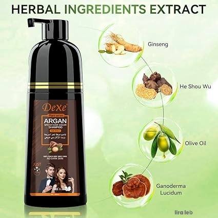 DEXE ARGAN SPEEDY HAIR COLOR SHAMPOO