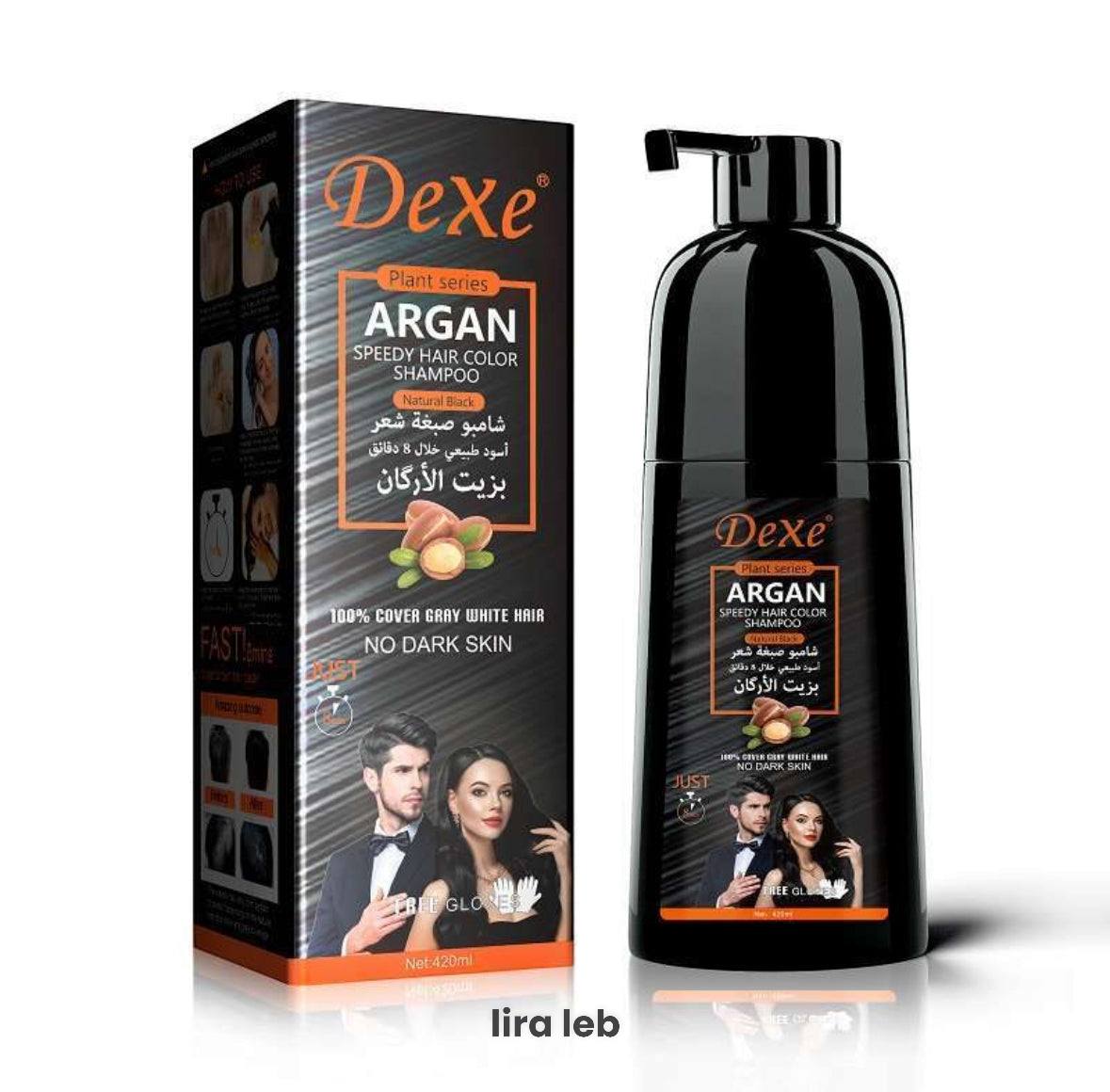 DEXE ARGAN SPEEDY HAIR COLOR SHAMPOO