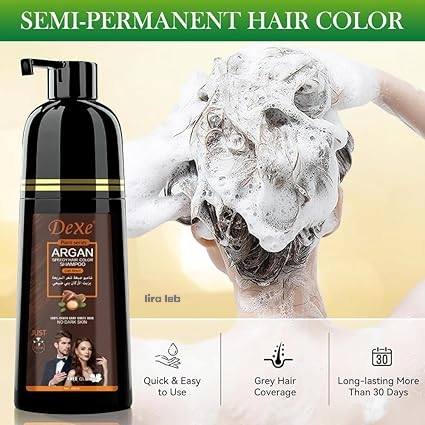DEXE ARGAN SPEEDY HAIR COLOR SHAMPOO