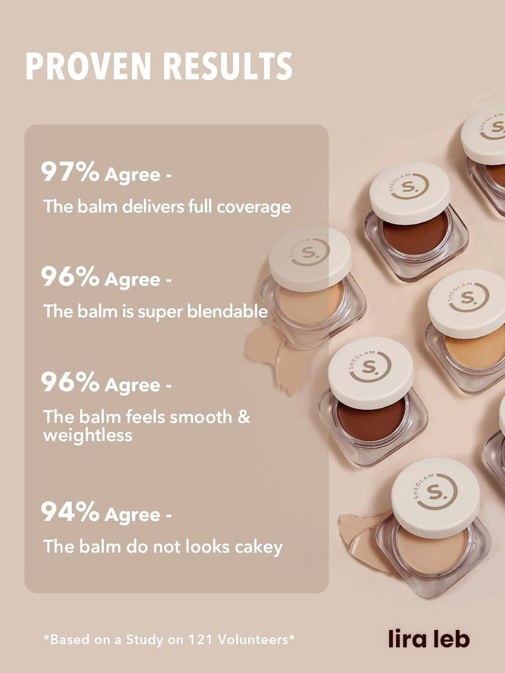 SHEGLAM Foundation Hydrating Full Coverage Long Lasting