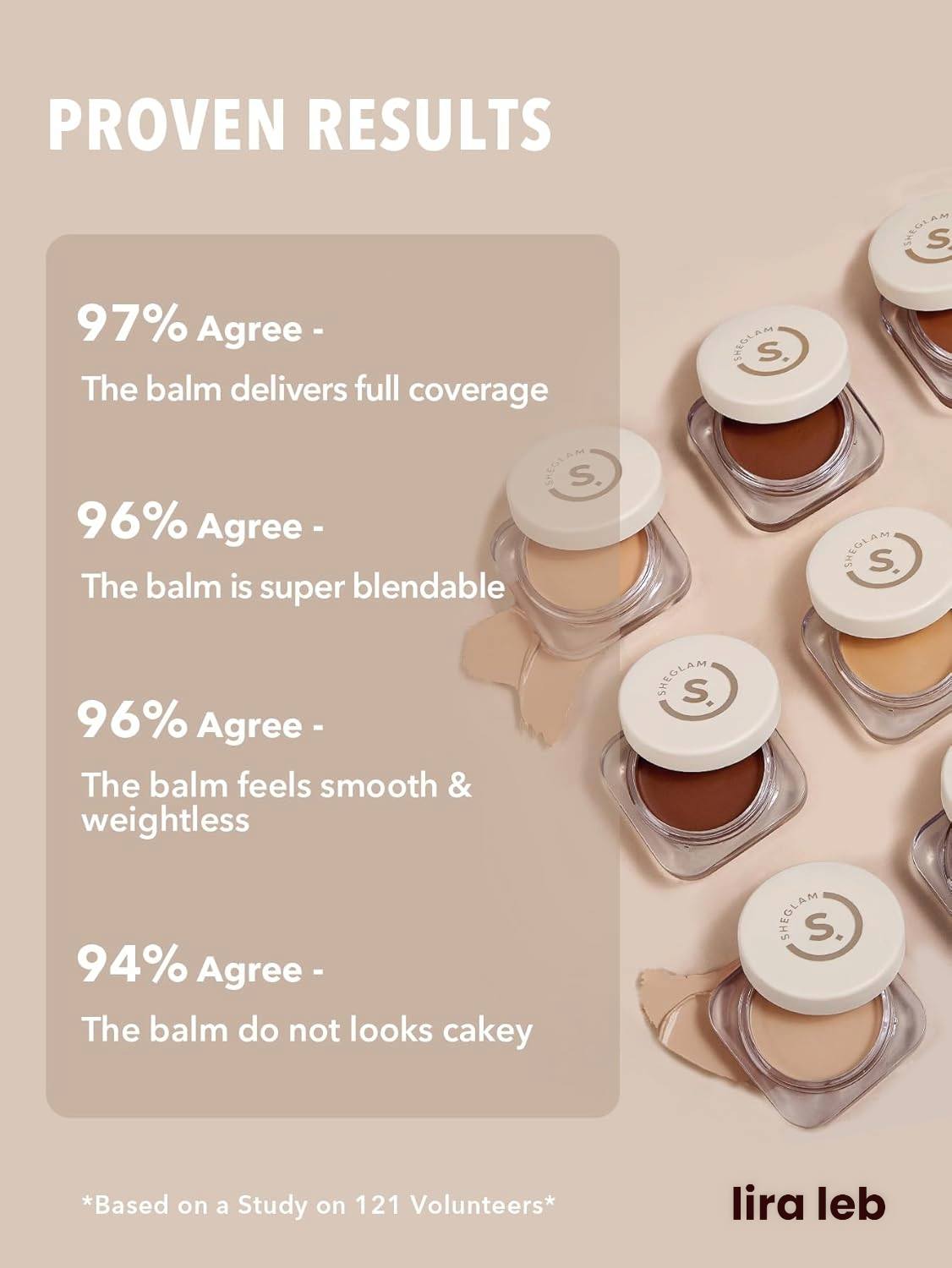 SHEGLAM Foundation Hydrating Full Coverage Long Lasting