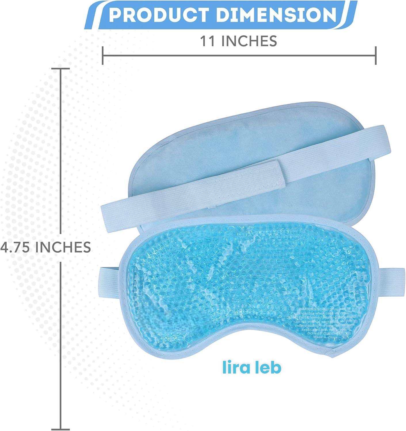 Gel Bead Hot and Cold Eye Masks FSA HSA Approved
