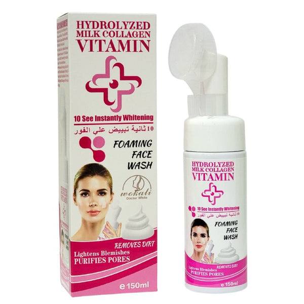 THYDROLYZED MILK COLLAGEN VITAMIN WHITENING FOAM