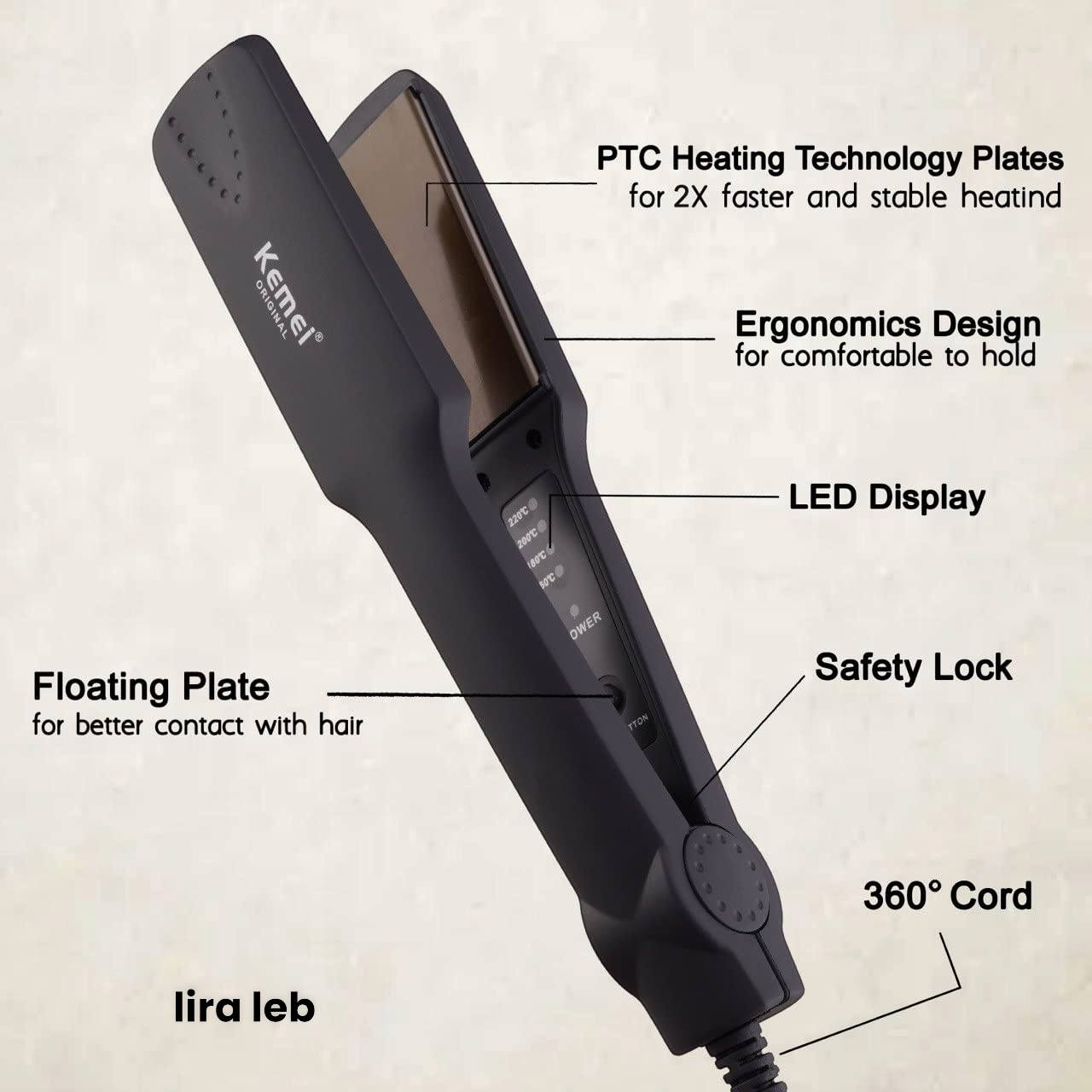 Kemei Original KM329 Hair Straightener