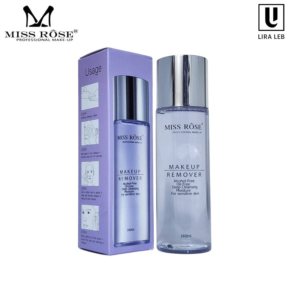 Miss Rose Alcohol- Free &amp; Oil- Free Deep Cleansing Moisture Makeup Remover