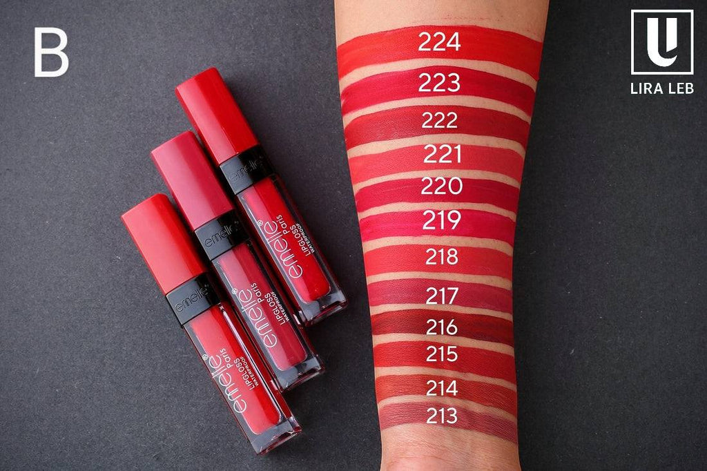 emelie Paris LIQUID ROUGE LABSOL UINTIMATTE LIPGLOSS VELVET