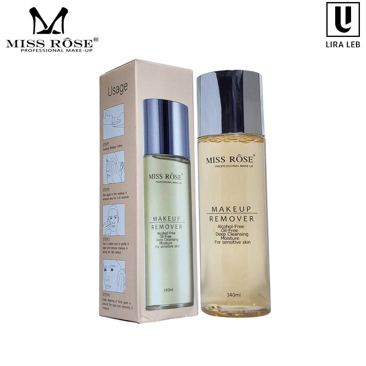Miss Rose Alcohol- Free &amp; Oil- Free Deep Cleansing Moisture Makeup Remover
