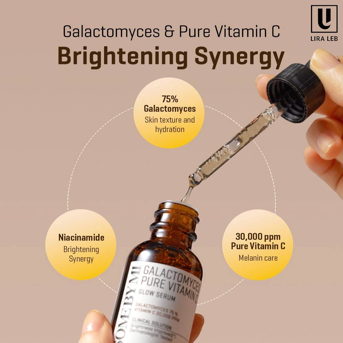 SOME BY MI Galactomyces Pure Vitamin C Glow Serum 30ml