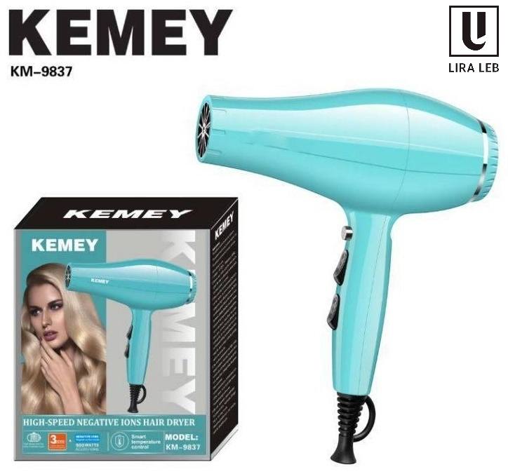 KEMEY HIGH SPEED NEGATIVE IONS HAIR DRYER