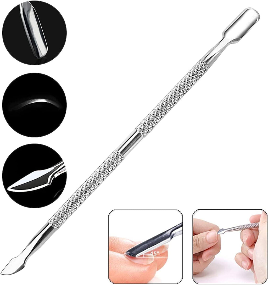 Cuticle nail pusher
