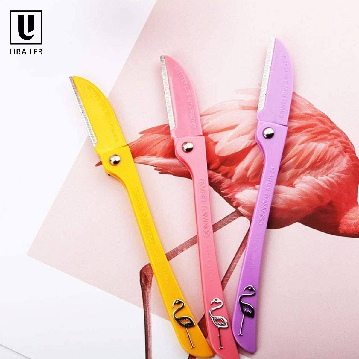 Feather-Flamingo Razor For Face Body Shaving