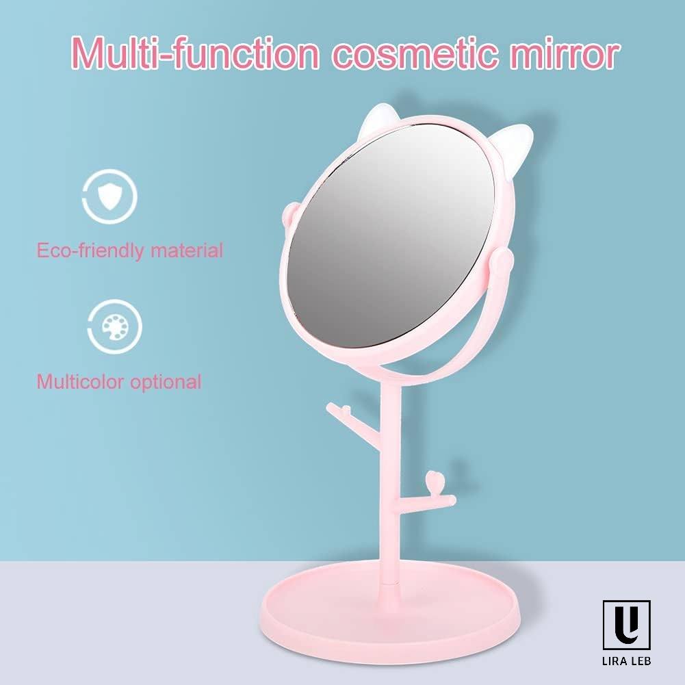 Makeup Mirror, Fashionable Cute Desktop Makeup Mirror