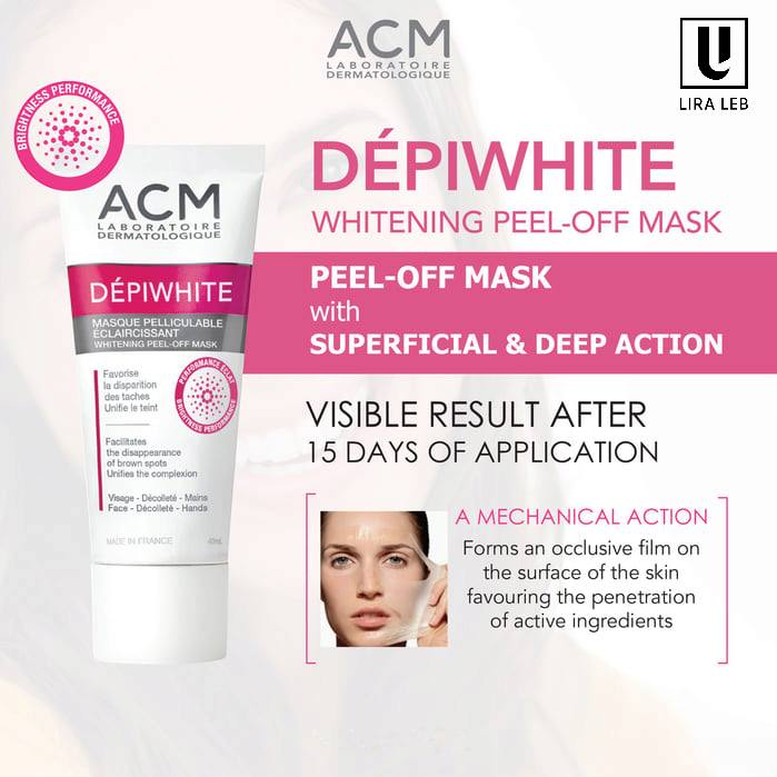 ACM Laboratoires DEPIWHITE Whitening Peel Off Mask