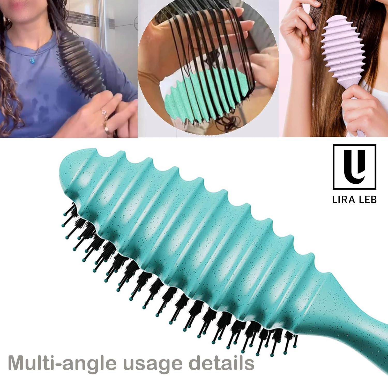 Curly Hair Brush, Curl Defining Brush ,Styling Comb
