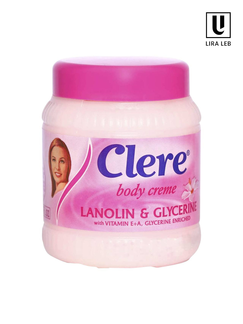 Clere Lanolin and Glycerin Body Cream with vitamin E+A 125ml