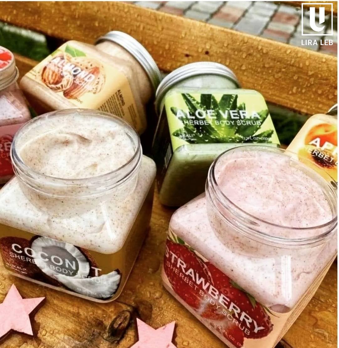 Scrub Natural Herbal Fruit Scrubs Exfoliator Cleansing Body Scrub