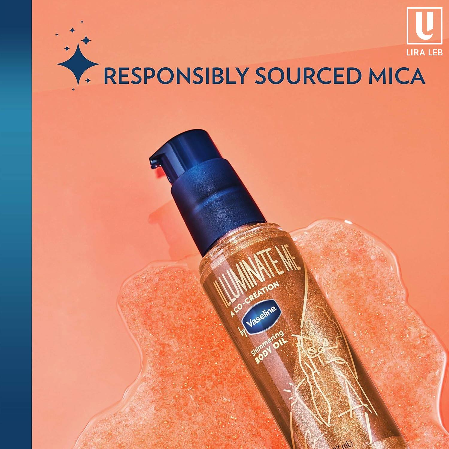 Vaseline Illuminate Me Shimmering Body Oil