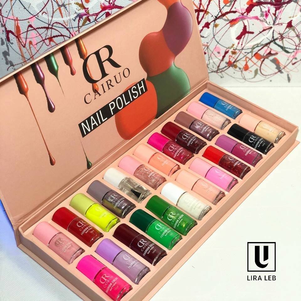 CR CAIRUO 24PCS Nail Polish Kit