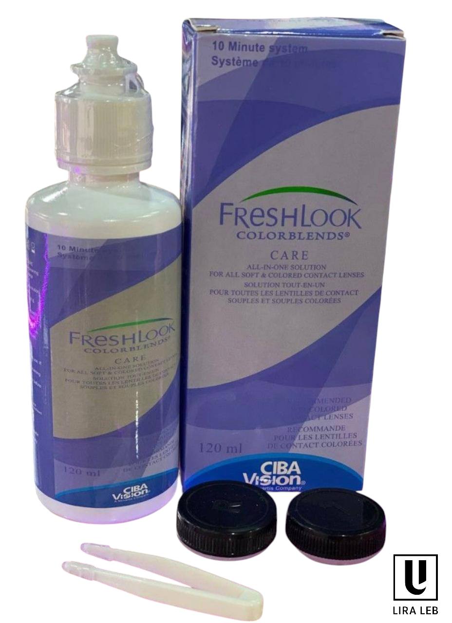 FreshLook Colorblends Care All in One lenses Solution