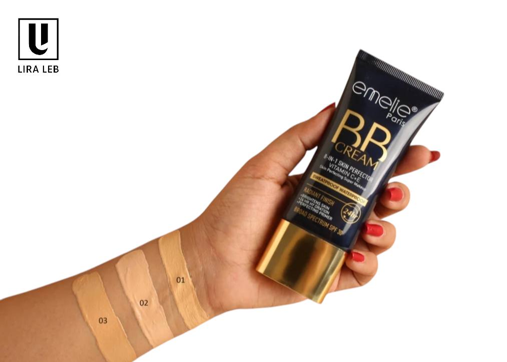 emelie Paris BB CREAM 8IN1 SKIN PERFECTOR VITAMIN C+E Skin Perfecting Super Makeup