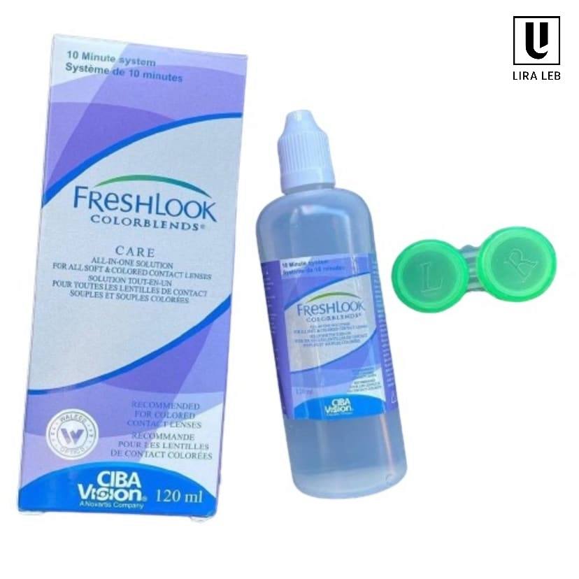 FreshLook Colorblends Care All in One lenses Solution