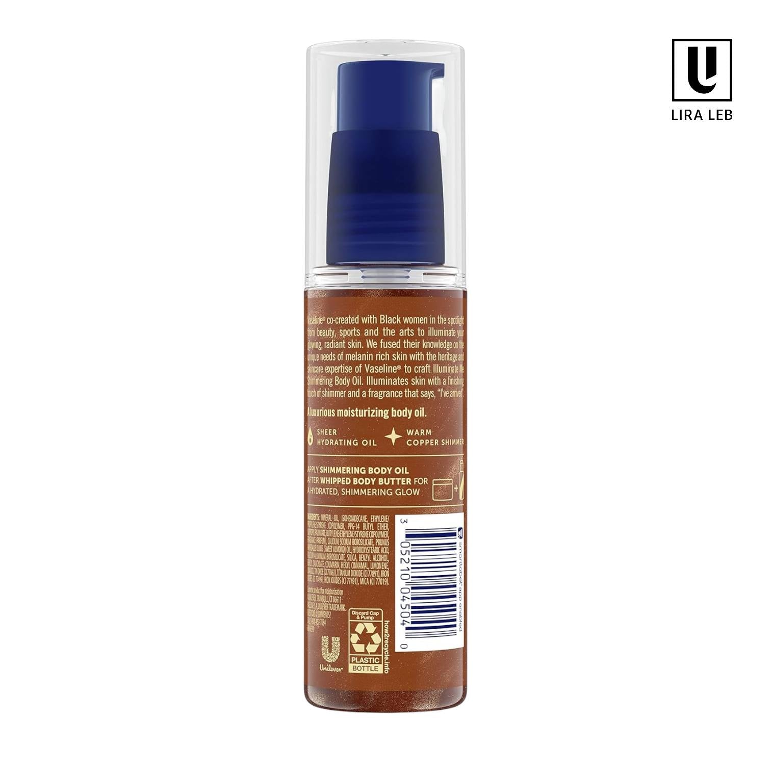 Vaseline Illuminate Me Shimmering Body Oil
