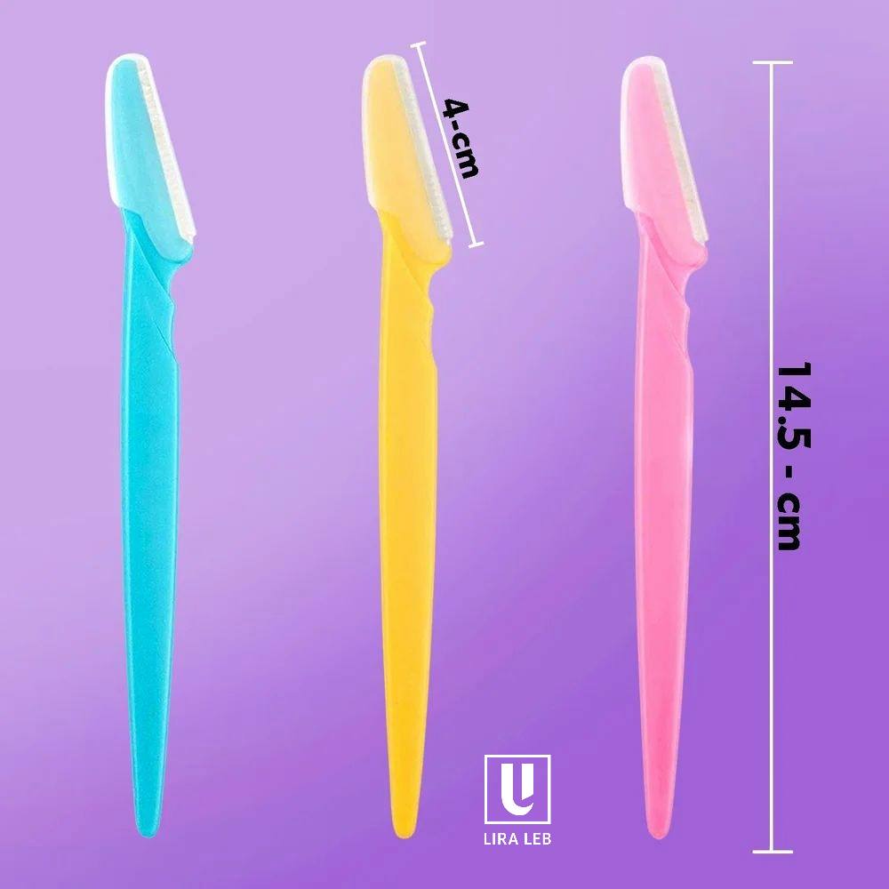 Eyebrow Trim Knife, Stainless Steel Eyebrow Razor Slip