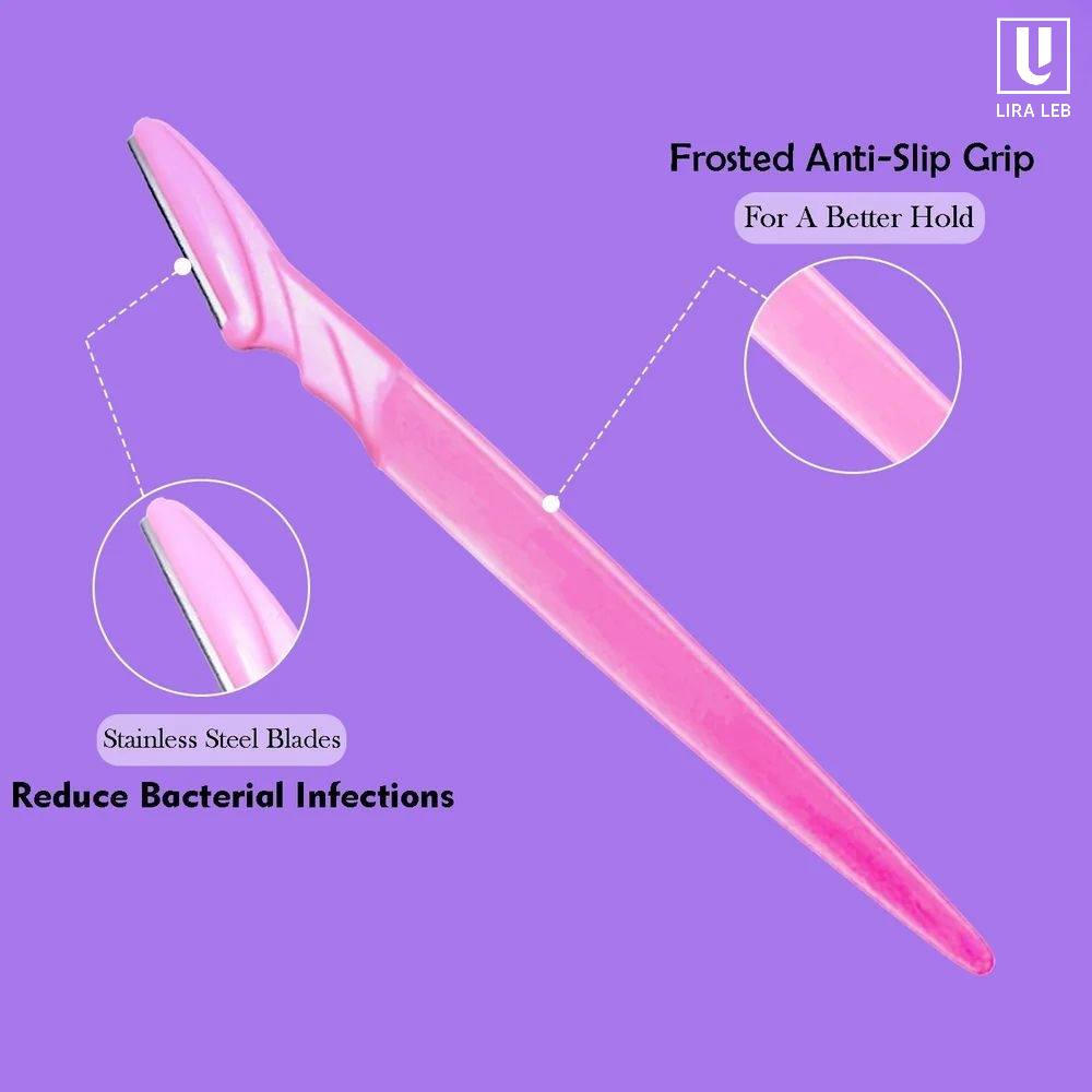 Eyebrow Trim Knife, Stainless Steel Eyebrow Razor Slip