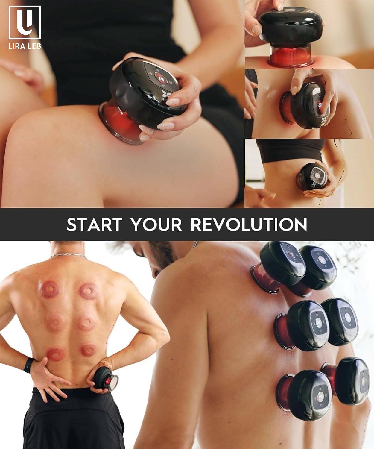 Smart Massage Glass Therapy Vacuum Cupping Professional Massager Chinese Hijama Cup Machine Therapy