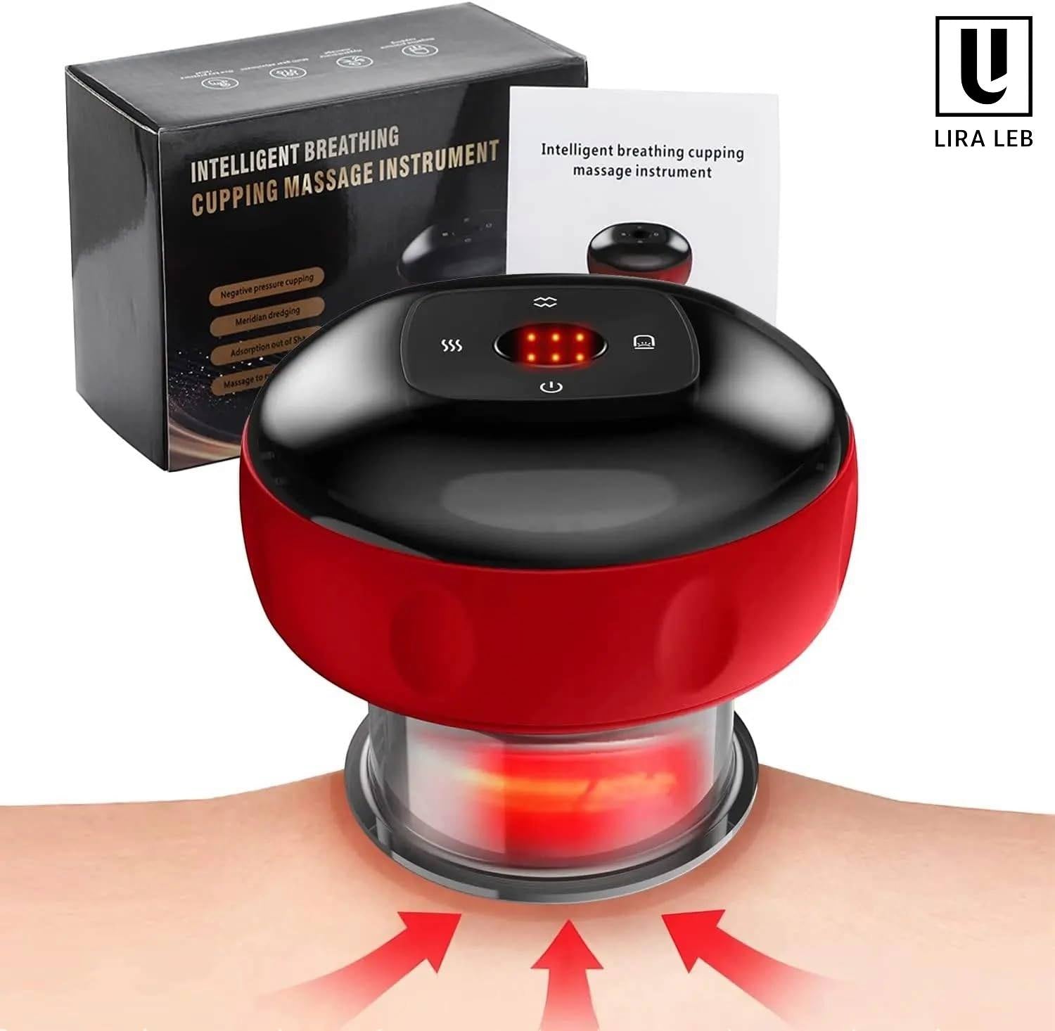 Smart Massage Glass Therapy Vacuum Cupping Professional Massager Chinese Hijama Cup Machine Therapy