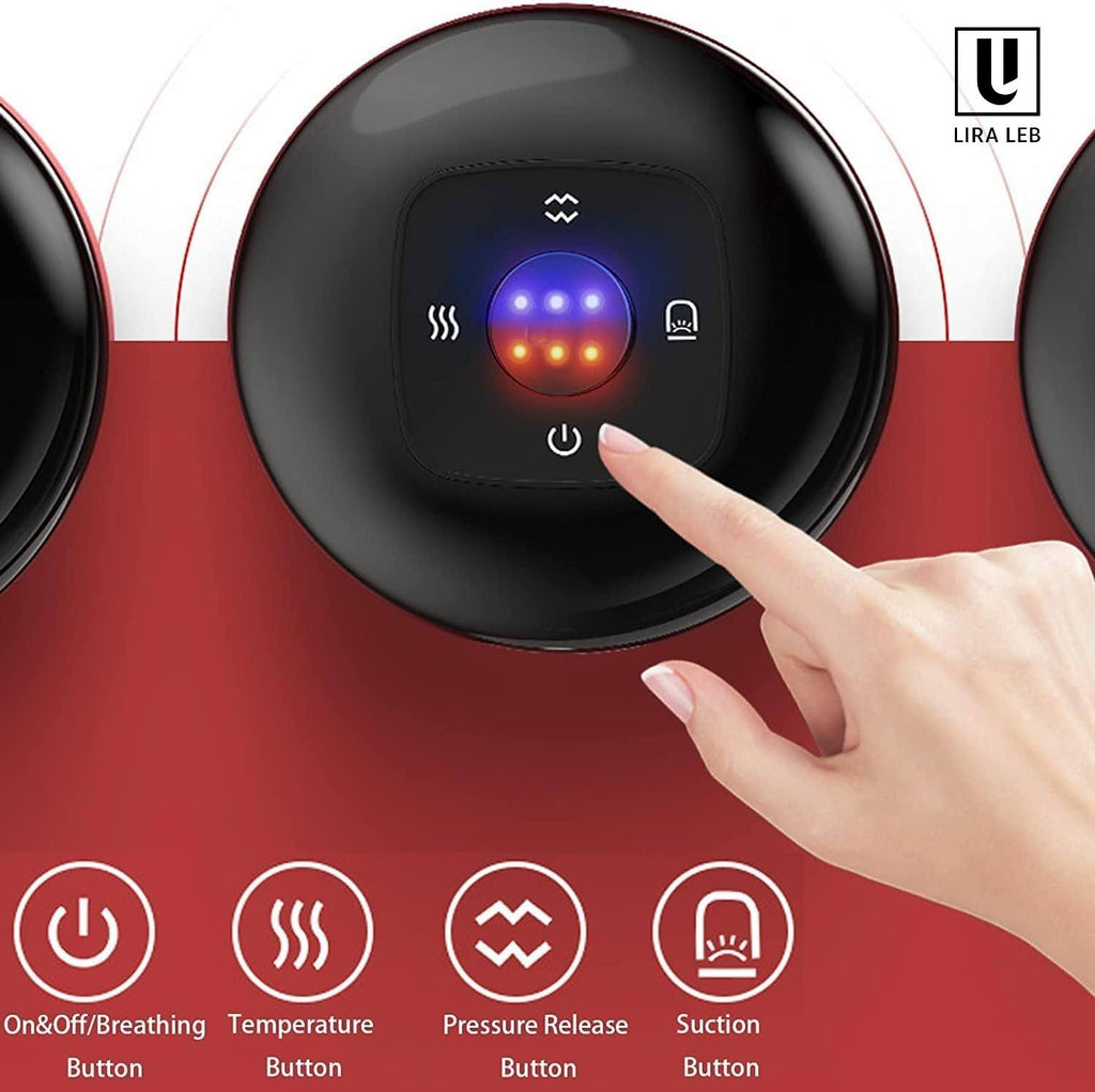 Smart Massage Glass Therapy Vacuum Cupping Professional Massager Chinese Hijama Cup Machine Therapy