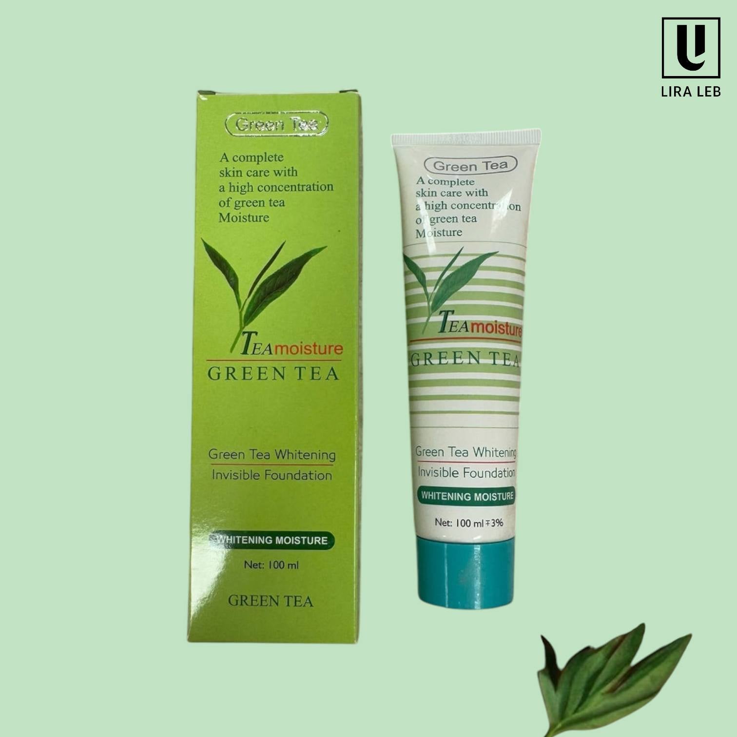 Century Beauty Green Tea Invisible Foundation ﻿100g