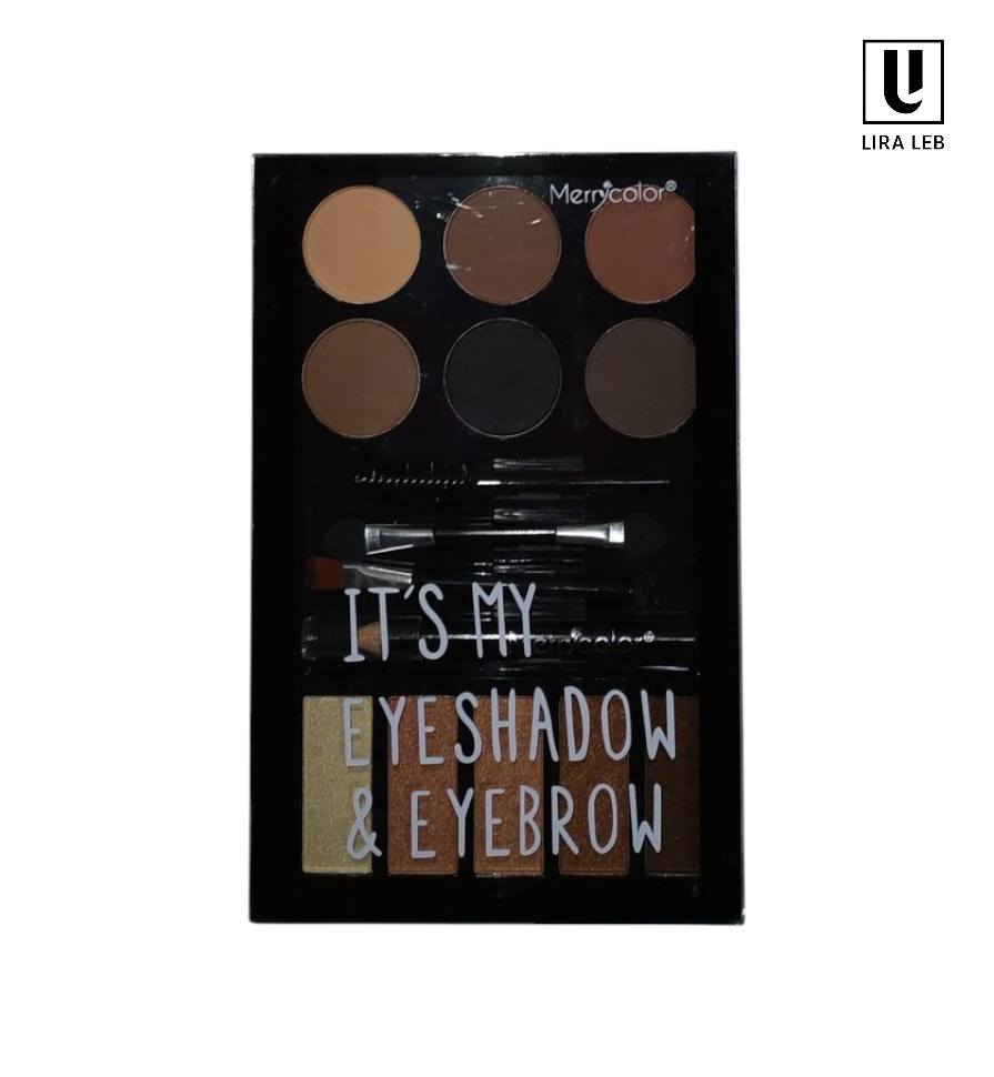 Merry Color Eyeshadow Eyebrow Palette